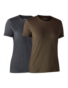 Ladies Basic 2-pack T-Shirt