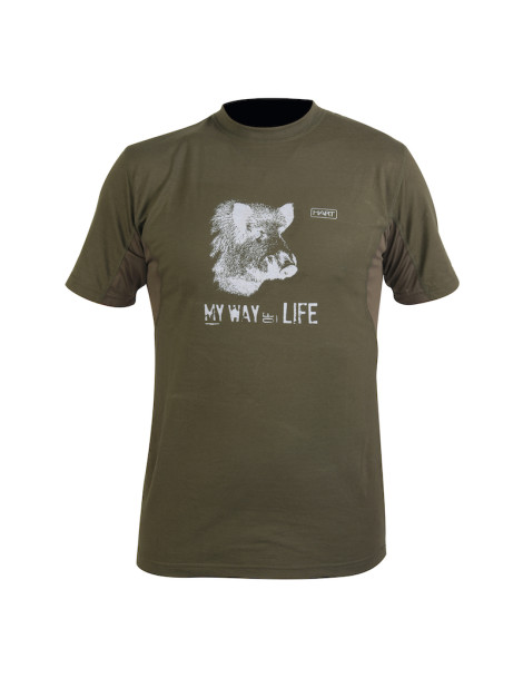 Tričko AKTIVA-L FOREST