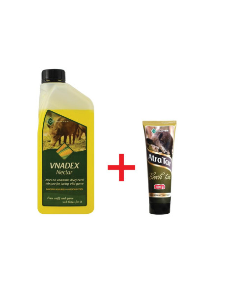 VNADEX Nectar kukurica 1,2kg + tuba 320g vzorka zdarma - vnadidlo na zver